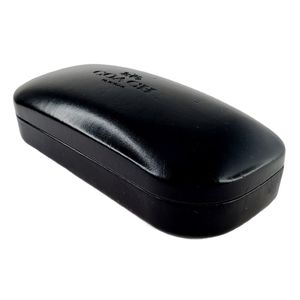Coach Glasses Case Black Hard Case Large Size